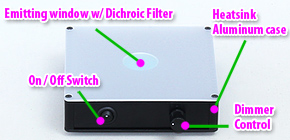 LED Transmitted light features