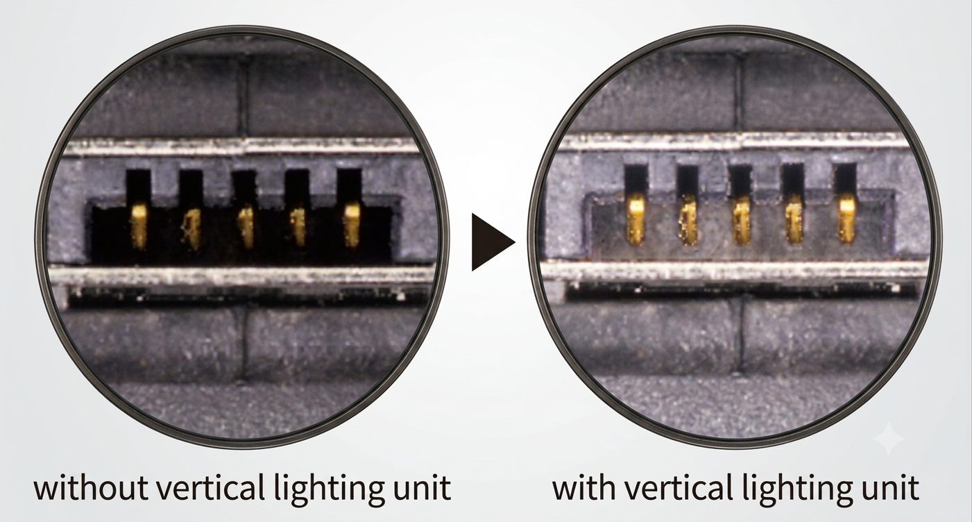 WE-PLUS vertical illuminator unit diagram