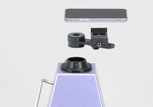 Universal smartphone adapter for Bio-Pyramid mini
