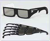 polarized 3D glasses